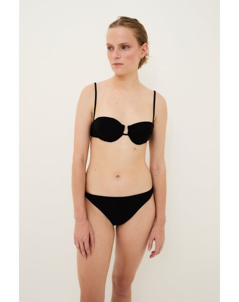 Top Tropez Pique nero