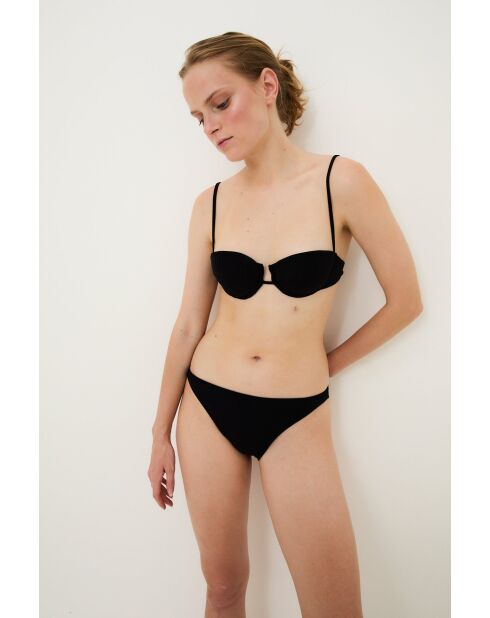 Top Tropez Pique nero