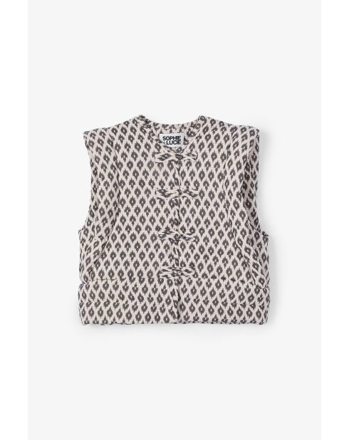 Graue Fati Gobi Baumwolljacke