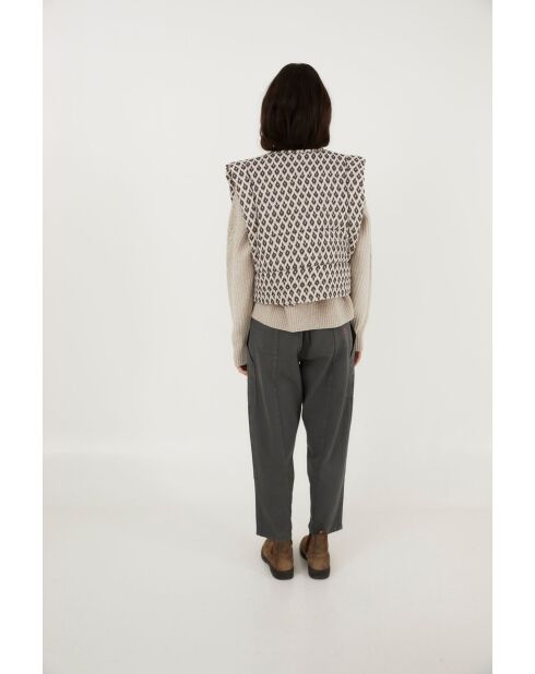 Graue Fati Gobi Baumwolljacke