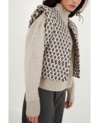 Graue Fati Gobi Baumwolljacke