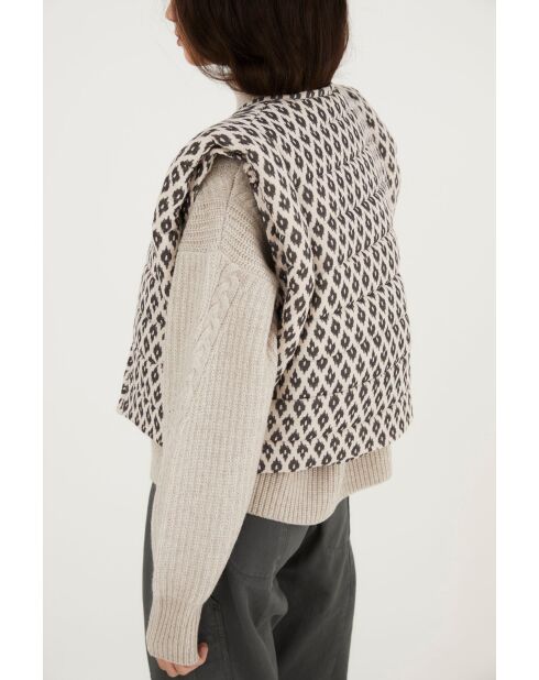 Graue Fati Gobi Baumwolljacke