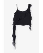 Top Victoria Bambula nero