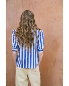 Blauwe katoenen blouse van Lulu Rayas