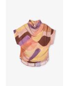 Blusa rosa Juana Cubista
