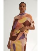 Blusa rosa Juana Cubista