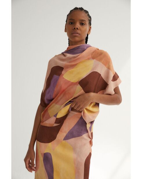 Blusa rosa Juana Cubista