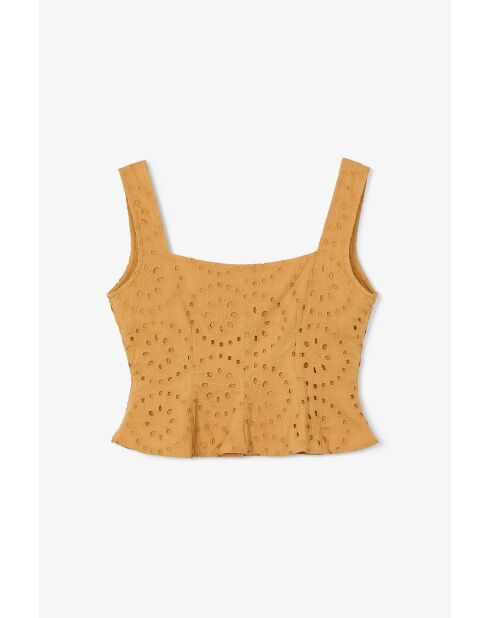 Top Bora Brazilia ambar in cotone