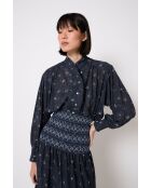 Blusa Catalina Flor blu
