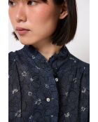 Blusa Catalina Flor blu