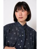 Blusa Catalina Flor blu