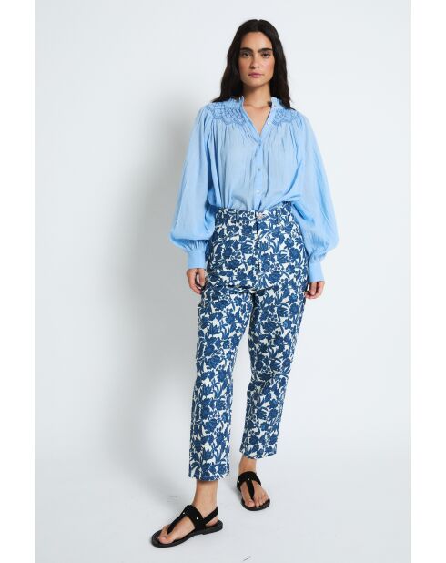 Jeans blu Corse in cotone