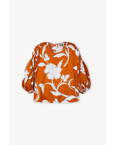 Blusa Pati Palermo color caramello