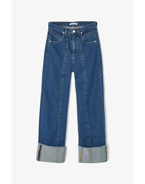 Blauwe katoenen jeans uit de jaren 90 Sarga