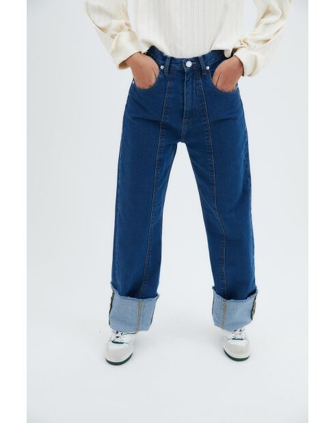 Jeans 90'S Sarga in cotone blu