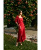Top rojo Corina Punto