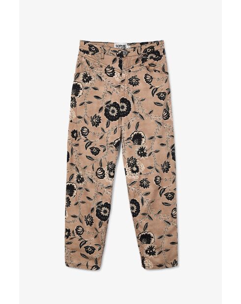 Jeans Flores Corse in cotone nero