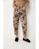 Jeans Flores Corse in cotone nero
