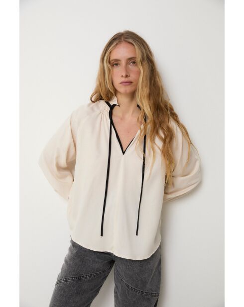 Blusa Maria Blusa ecru