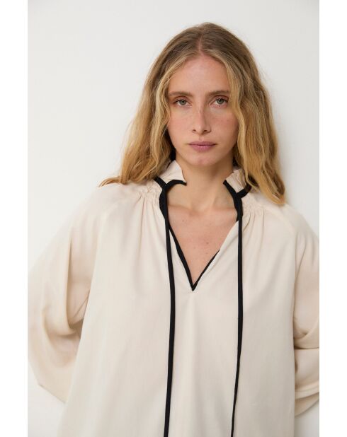 Blusa Maria Blusa ecru