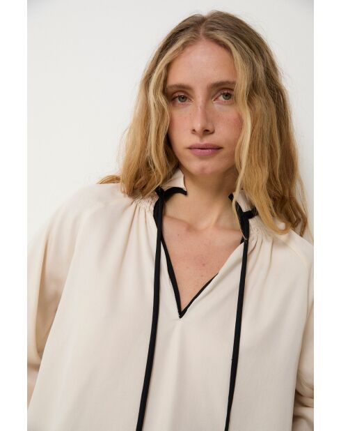Blusa Maria Blusa ecru