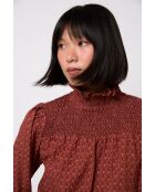 Blouse en coton Nido Tapir ocre