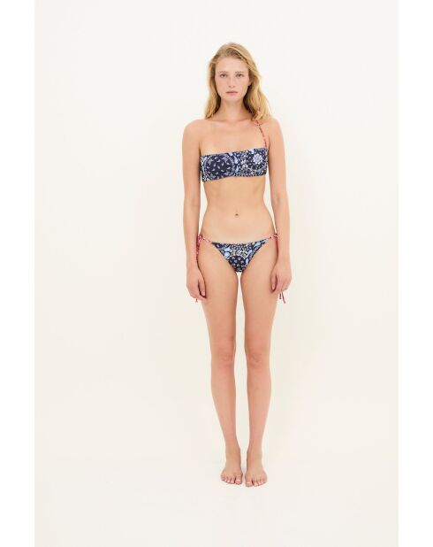 Blauwe Mao Bandana-top