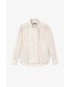 Catalina Voile ecru katoenen blouse
