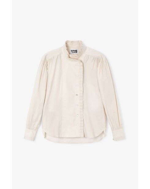 Blusa Catalina Voile de algodón crudo