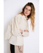 Catalina Voile ecru katoenen blouse