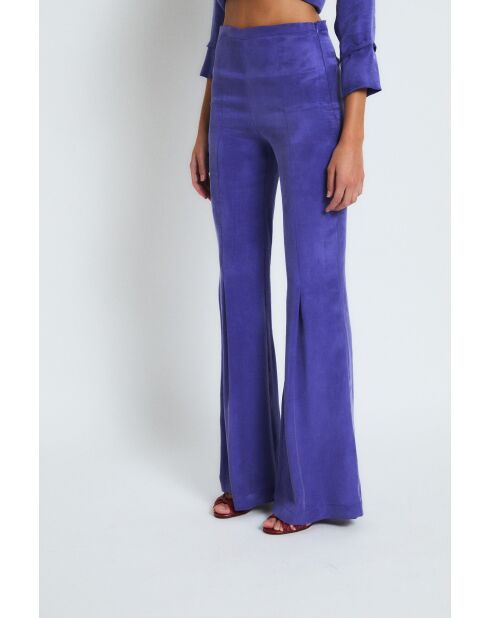 Pantalon Icon Cupro violet