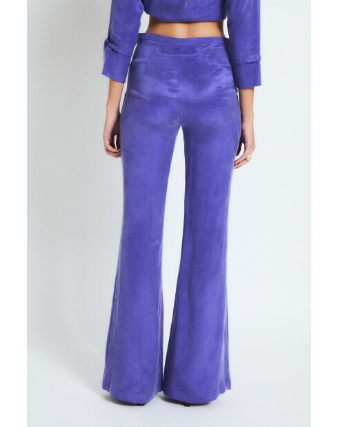 Pantalon Icon Cupro violet
