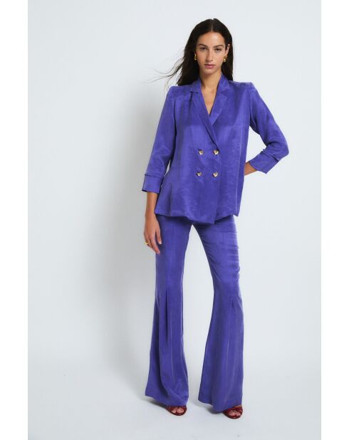 Pantalon Icon Cupro violet