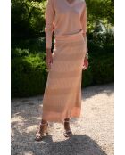 Jupe Lurex Punto cobre