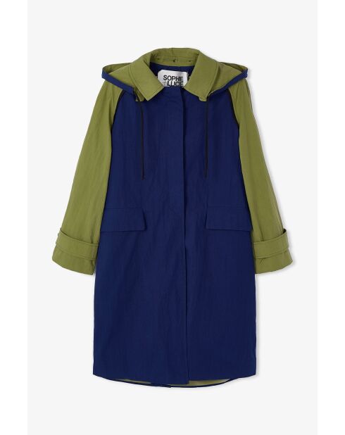 Chicago Tecnico marineblau Trenchcoat