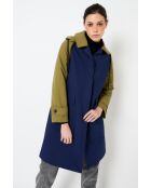 Chicago Tecnico marineblau Trenchcoat