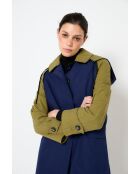 Chicago Tecnico marineblau Trenchcoat