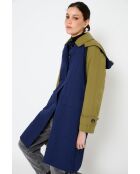 Chicago Tecnico marineblau Trenchcoat