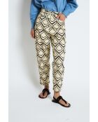 Schwarze Corse Colmena Baumwolljeans