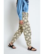 Schwarze Corse Colmena Baumwolljeans