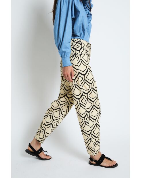 Jeans Corse Colmena in cotone nero