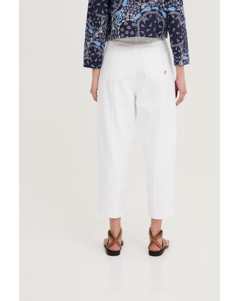 Jean en coton Malibu Sarga écru