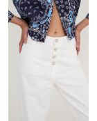 Malibu Sarga ecrufarbene Baumwolljeans