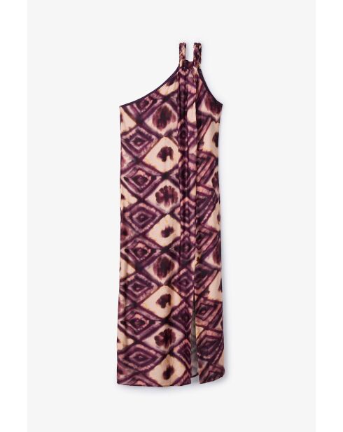 Abito Tie Dye Viola Paola