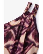 Abito Tie Dye Viola Paola