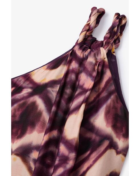 Abito Tie Dye Viola Paola
