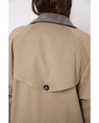 Trench Duo Gabardina bicolore