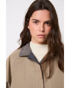 Trench Duo Gabardina bicolore