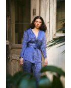 Giacca Indigo Jcq Beatas Lion