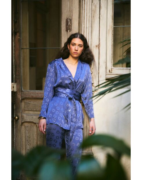 Giacca Indigo Jcq Beatas Lion